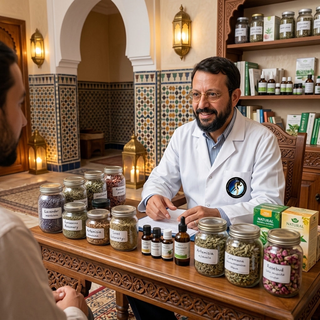 العلاج بالأعشاب الطبية