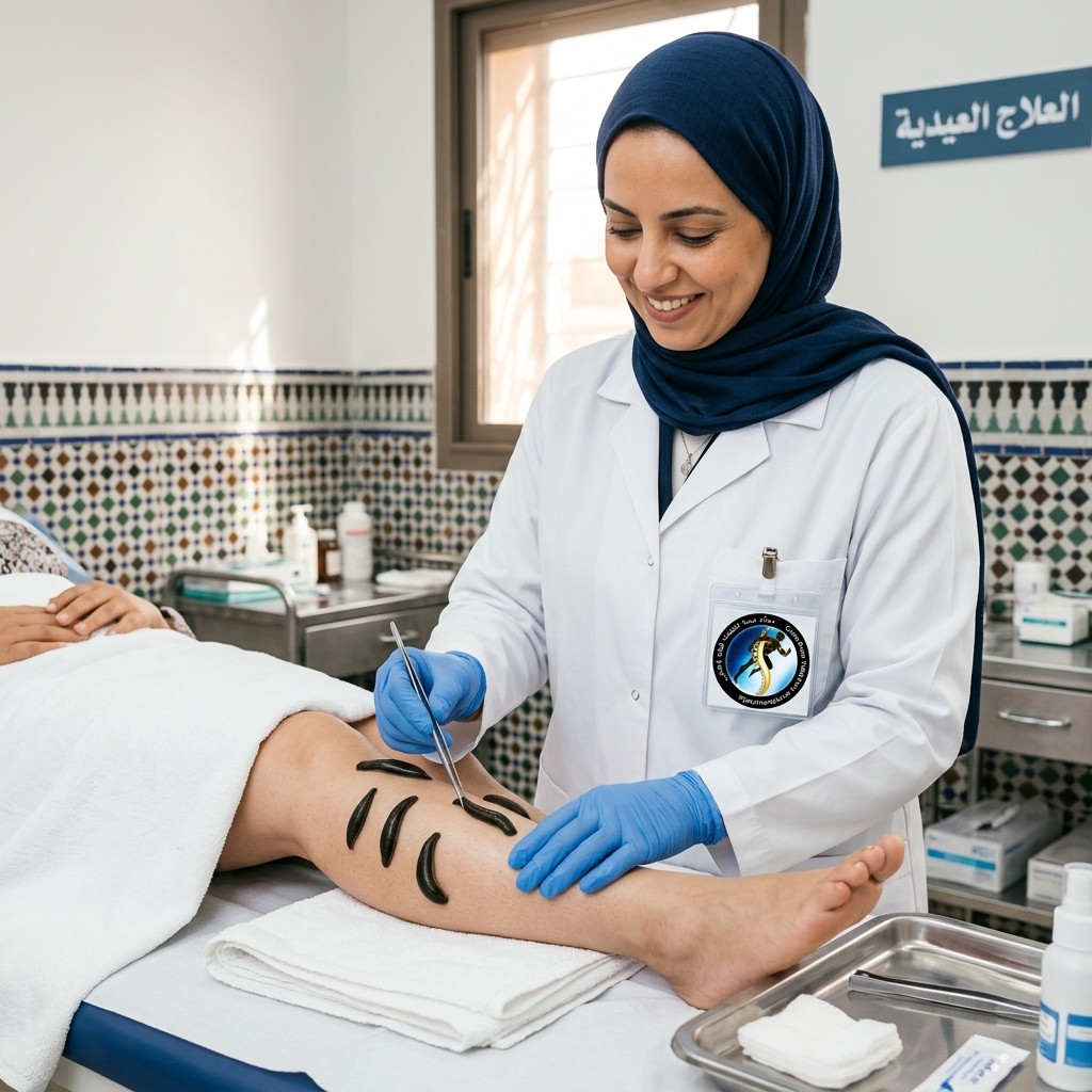 العلاج بدودة العلق